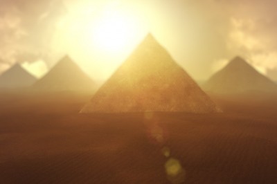 An egyptian sunset